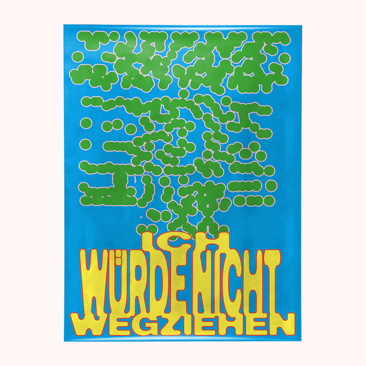 Ich würde nicht wegziehen Poster